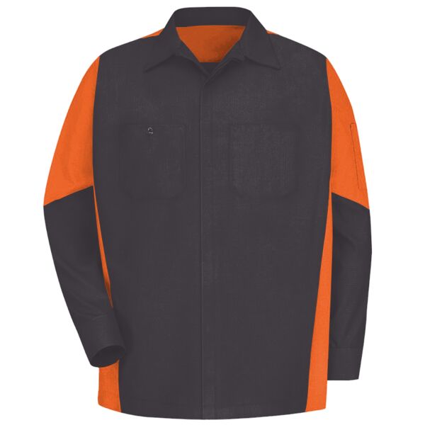 Men's Tall Long Sleeve Automotive Crew Shirt Thumbnail